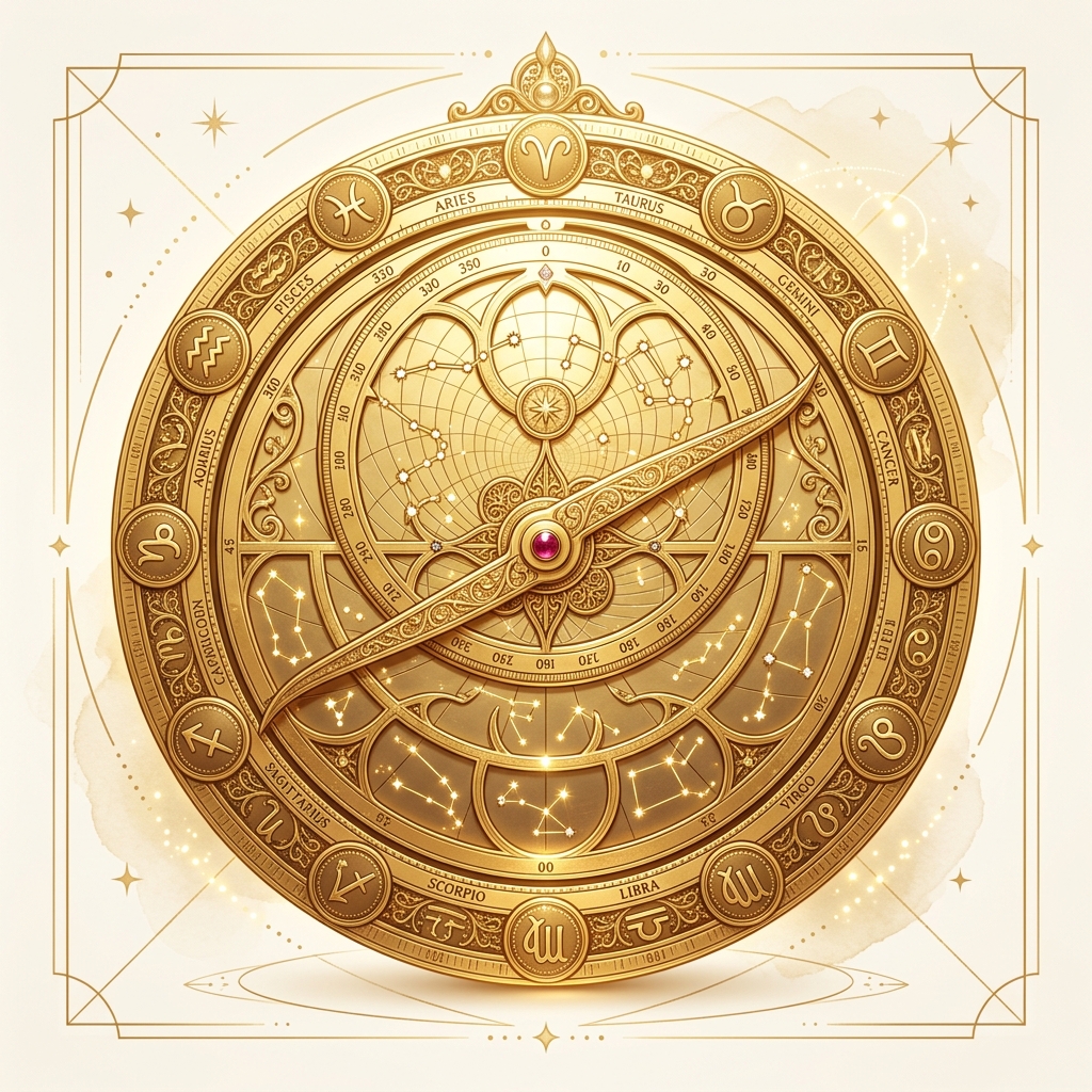 Daily Panchanga Vedic Almanac Illustration